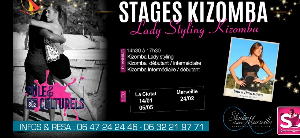 Stage de Lady Styling Kizomba avec Laura