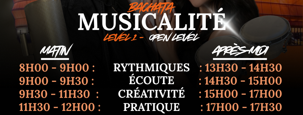 4H - BOOTCAMP DE MUSICALITÉ