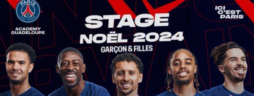 STAGE DE NOEL PSG ACADEMY