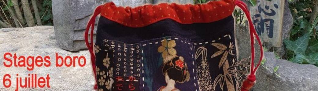 Stage de patchwork japonais boro sashiko