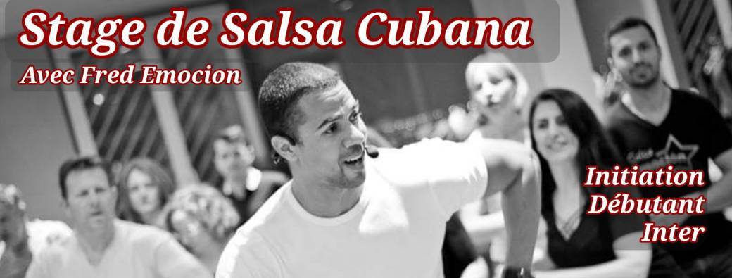 Stage de Salsa Cubana a Dijon avec Fred Emocion