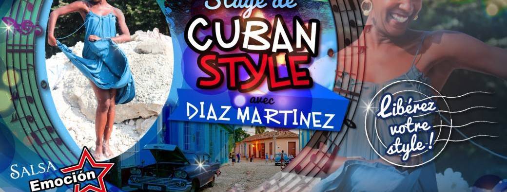 Stage de Salsa Lady Cuban Style avec Diaz Martinez 