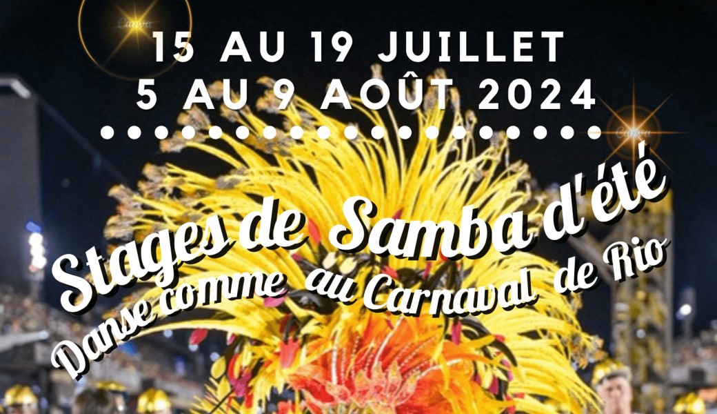 Stage de Samba à Paris juillet août