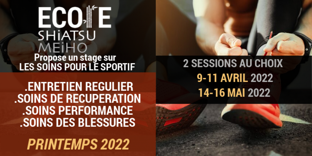 Stage de Shiatsu : les soins du sportif