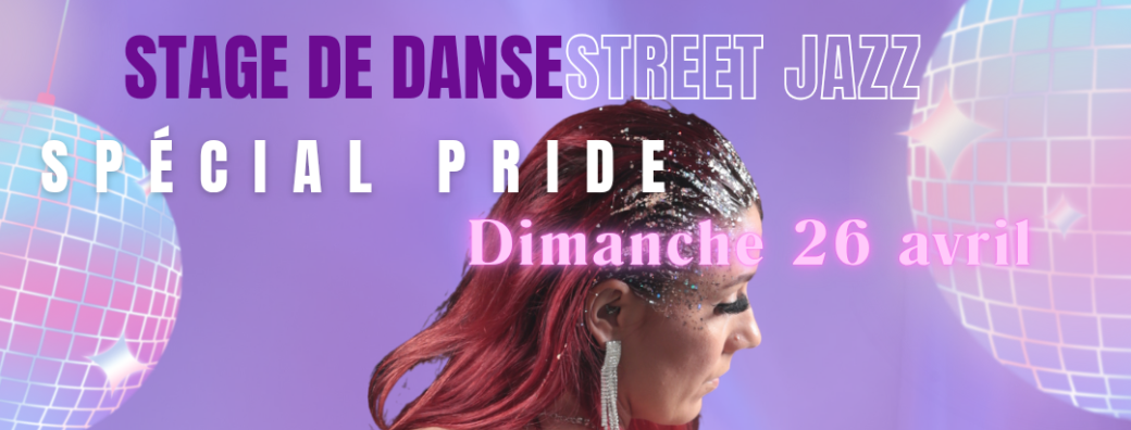 Stage de Street jazz spécial Pride 