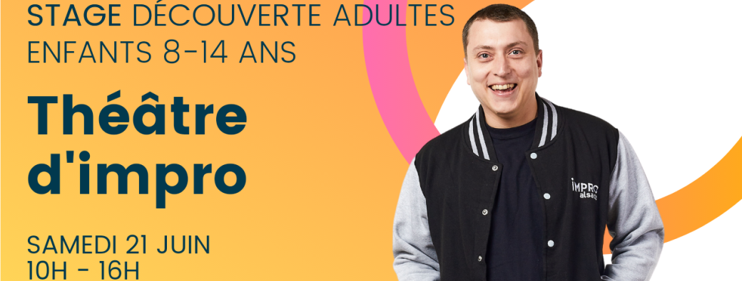 Stage découverte théâtre d'impro Enfants