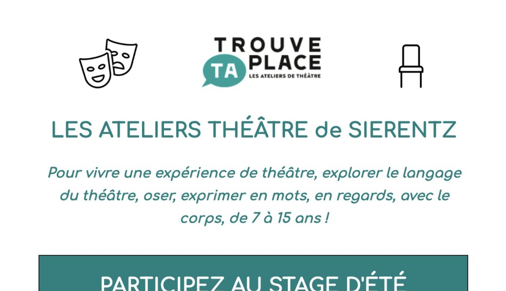 Stage d'été de théâtre des 7-10 ans / 2h par jour