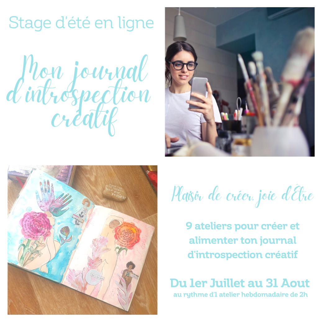 Stage d'été en ligne - Mon journal d'introspection créatif