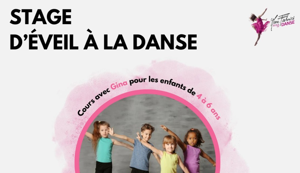 Stages d'éveil à la danse 