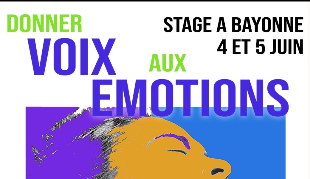 Stage DONNER VOIX AUX EMOTIONS