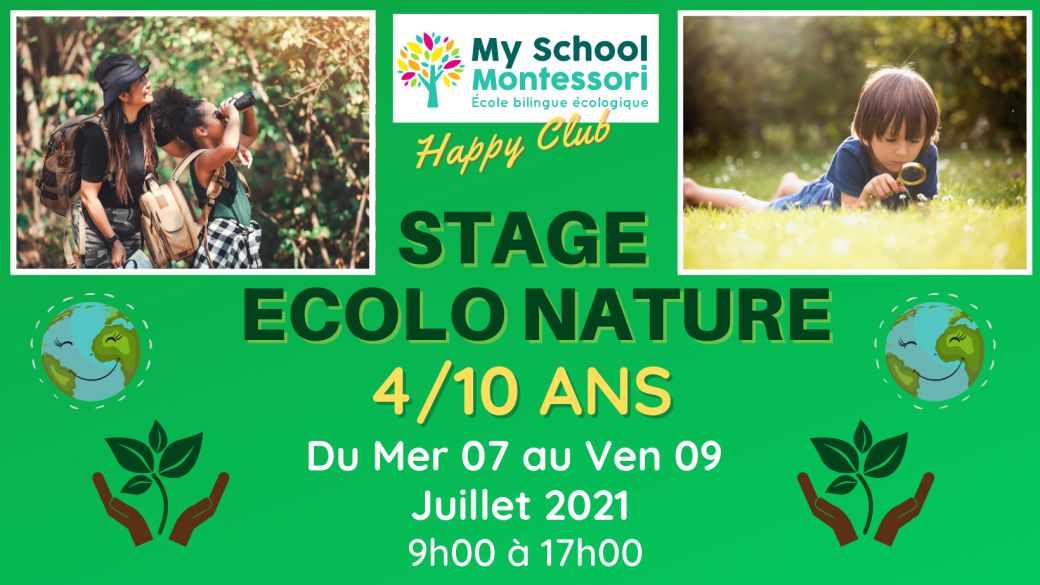 Stage Ecolo Nature - 4/10 ans