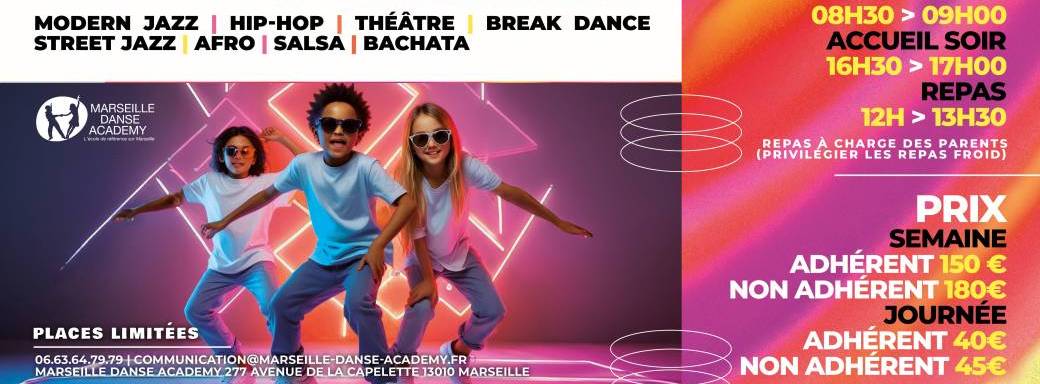 Stage enfants  été - Du 8 au 12 juillet 2024