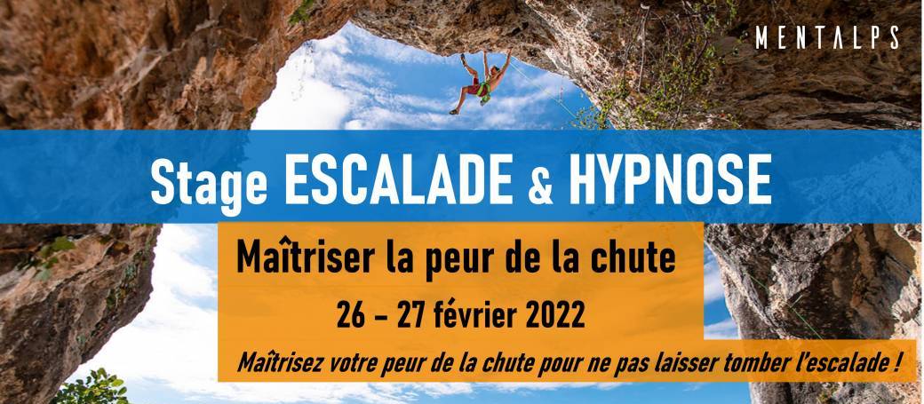 Stage Escalade et Hypnose - Maîtriser la peur de la chute