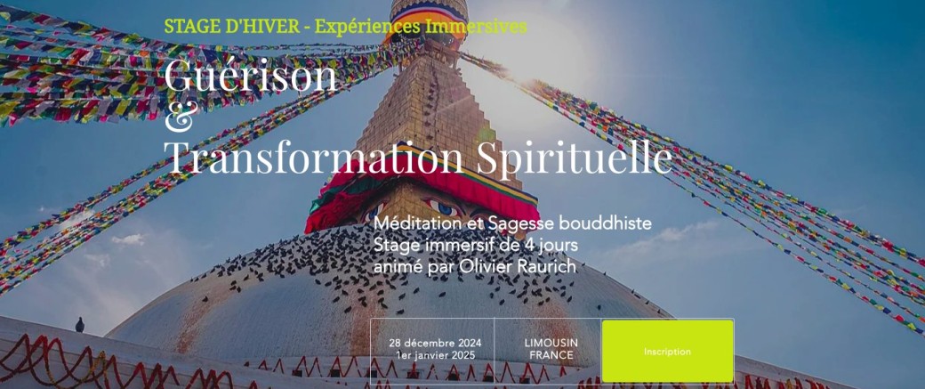 Stage d'été - Trouver la libération & la paix au cœur de l'Être