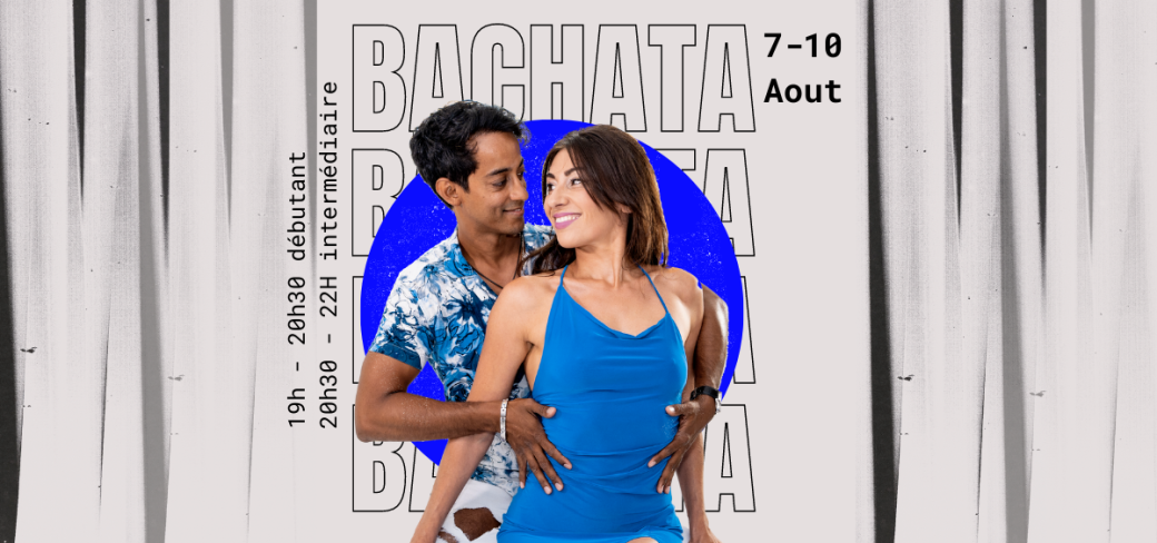 Stage été : Bachata Sensual avec Kirt et Chloé