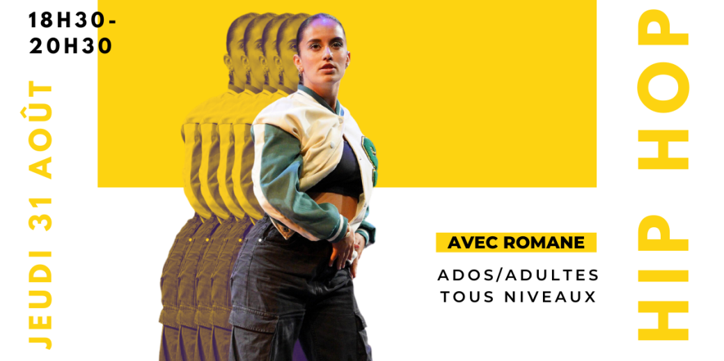 Stage été : Hip Hop avec Romane