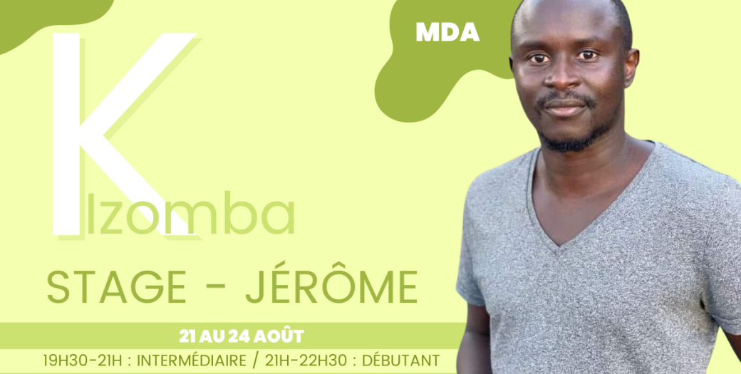 Stage été : Kizomba avec Jérôme