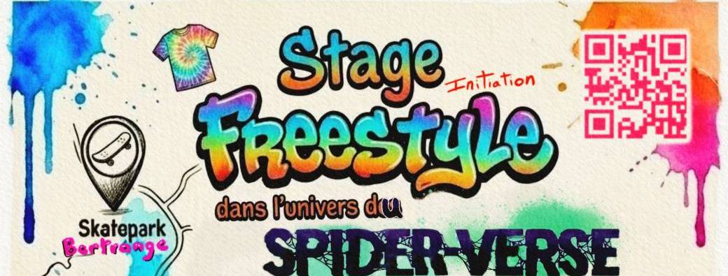 Stage Freestyle/Spider-verse  du 20/07 au 24/07/2026 (5 jours) Up/Bascharage