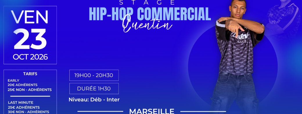 Stage : Hip-Hop  avec Quentin