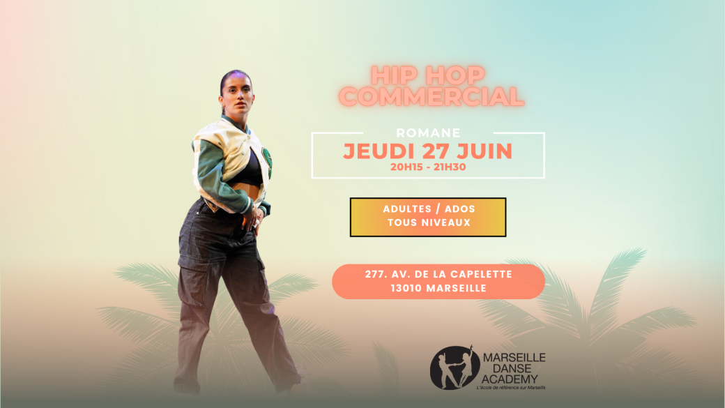 Stage : Hip Hop commercial avec Romane