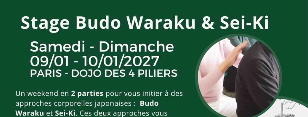 Stage initiation Budo Waraku et Sei-Ki