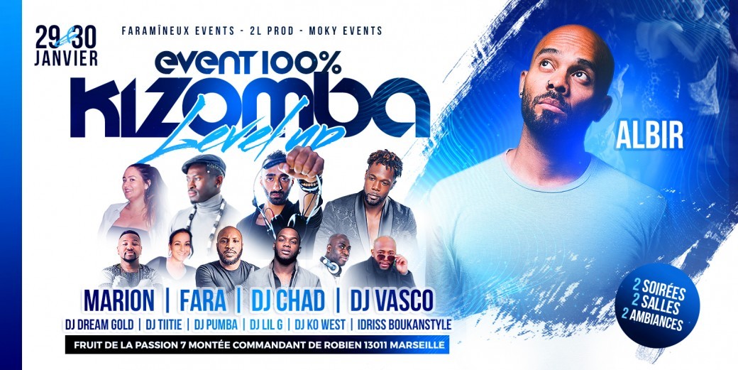 Stage Intensif Kizomba avec ALBIR ROJAS - Madrid
