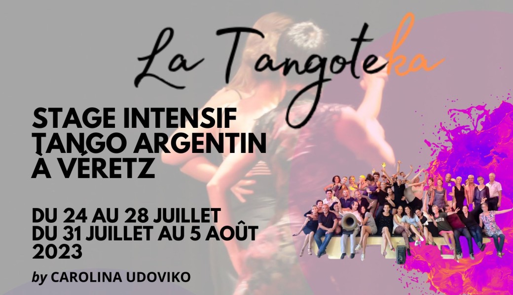 stage intensif tango argentin à Véretz - été 2023