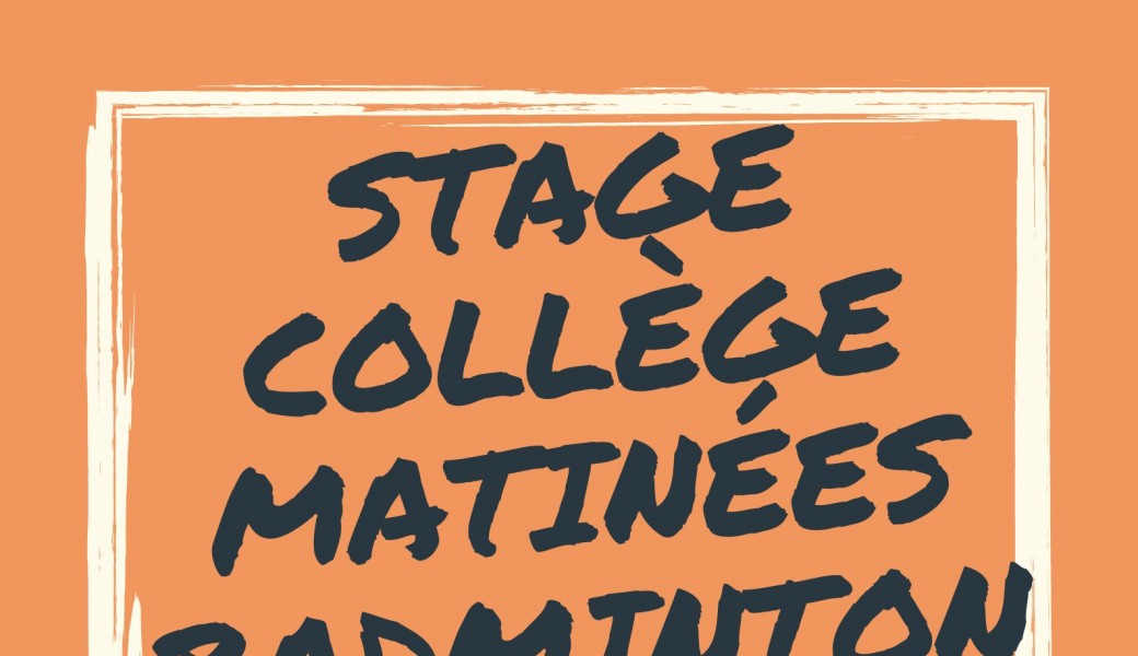 Stage Jeunes COLLEGE