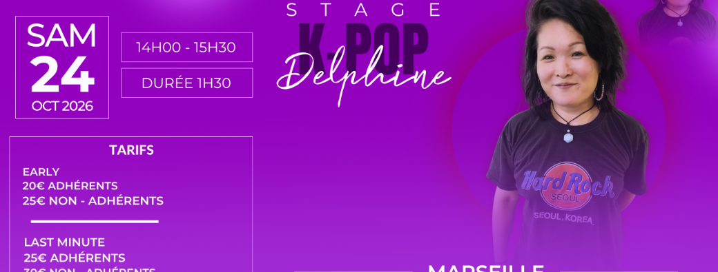 Stage : K-Pop  avec Delphine