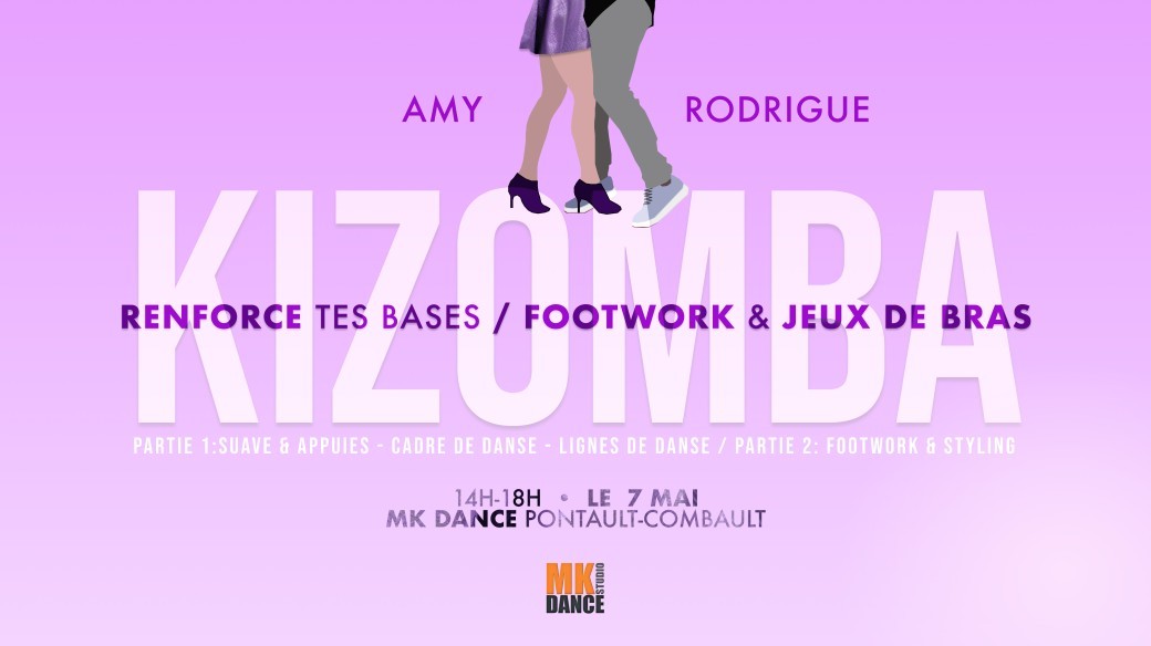 Stage KIZOMBA par Rodrigue & Amy - Prochainement... - MK Dance Pontault-Combault