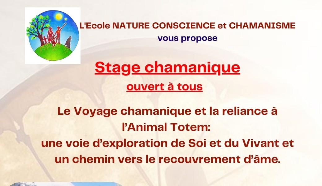Stage Le Voyage chamanique - apprentissage de la méthode ancestrale