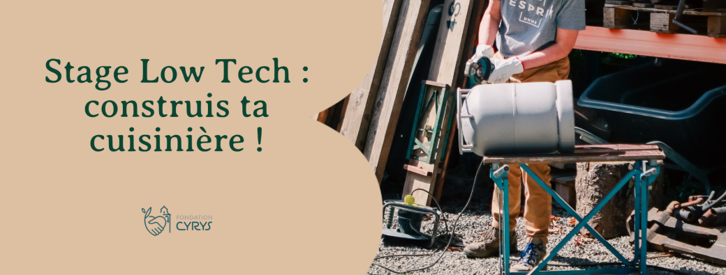 Stage Low-tech : construis ta cuisinière !