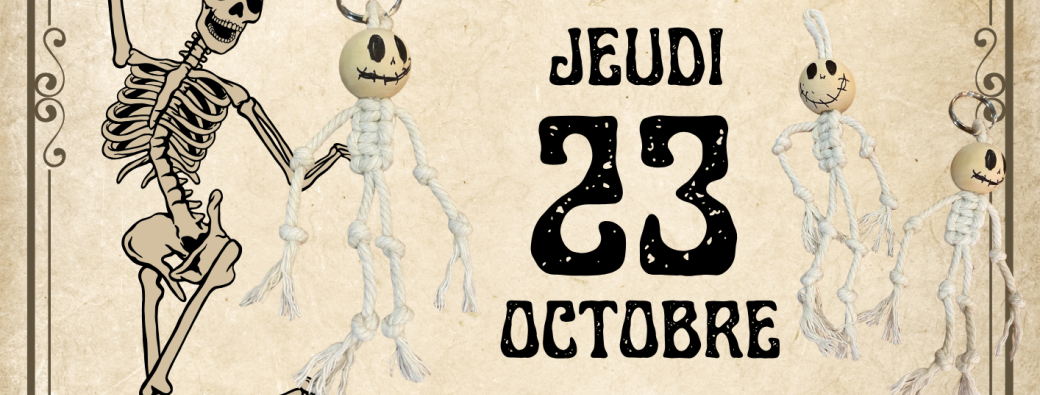Atelier Macramé spécial "Halloween"