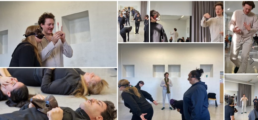 Stage Masque Commedia dell'arte