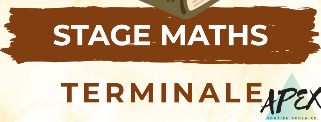 Stage Maths TERMINALE Toussaint