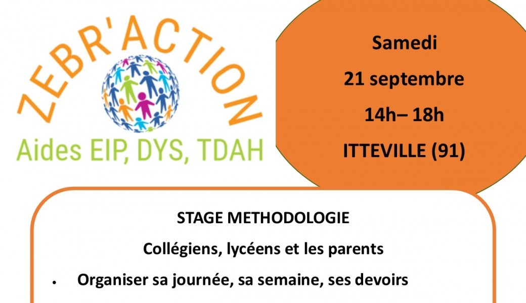 STAGE METHODOLOGIE collégien, lycéen et leur parent
