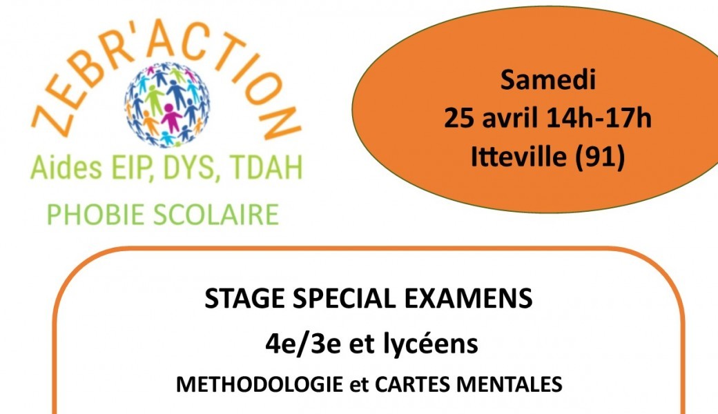 STAGE METHODOLOGIE spécial examen 4e/3e et Lycéens
