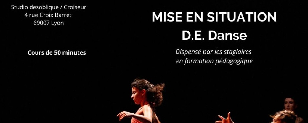 Stage / Mise en situation Jazz 22-23