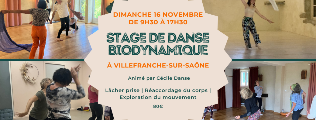 Stage "Mouvement et danse biodynamique"