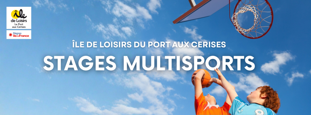Stage multisports vacances d'été 2026
