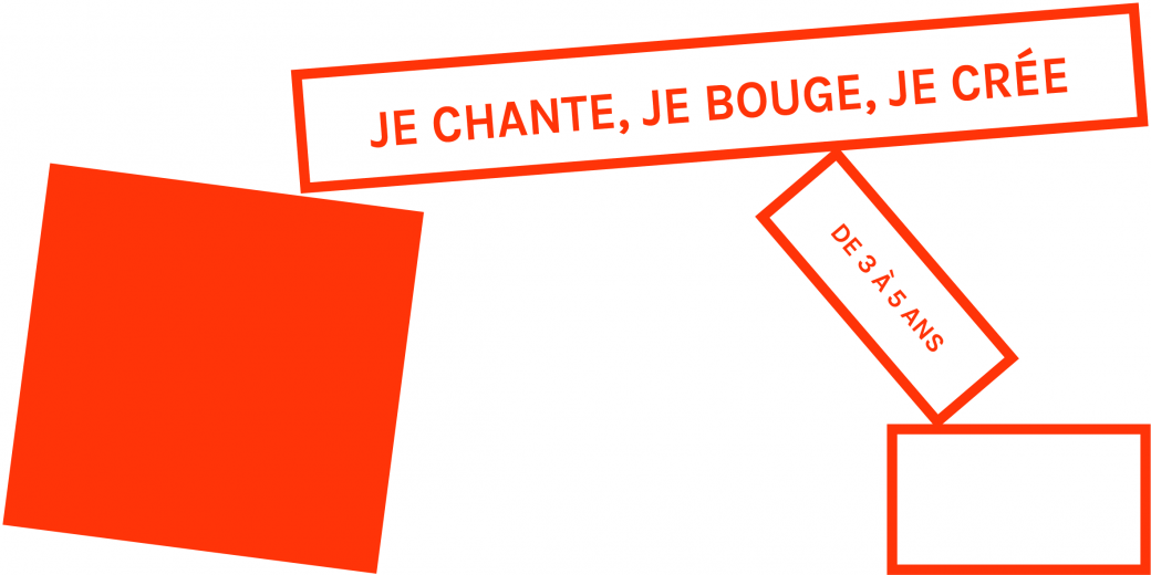 « Je chante, je bouge, je crée » 3-5 ans - COMPLET