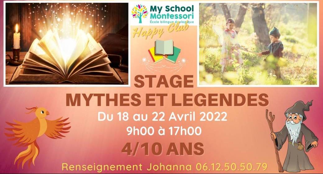 Stage Mythes et Légendes- 4/10 ans