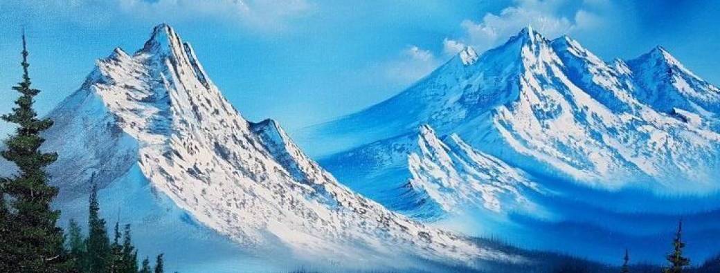Stage peinture paysage de montagne