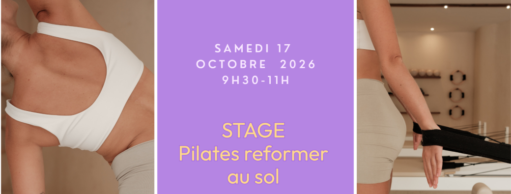 Stage Pilates reformer au sol