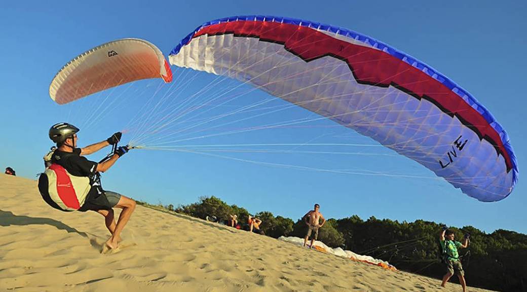 Stage Gonflage /Pilotage parapente Dune du Pyla