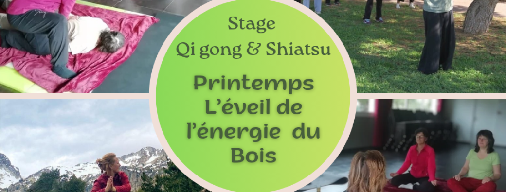 Stage Qi Gong et Shiatsu Printemps