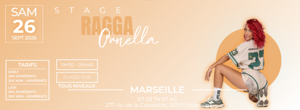 Stage : Ragga  avec Ornella