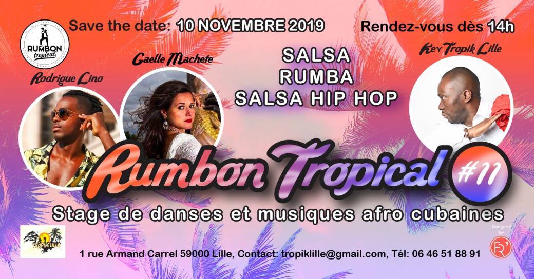 Stage RUMBON TROPICAL 11- Danses Afro Cubaines
