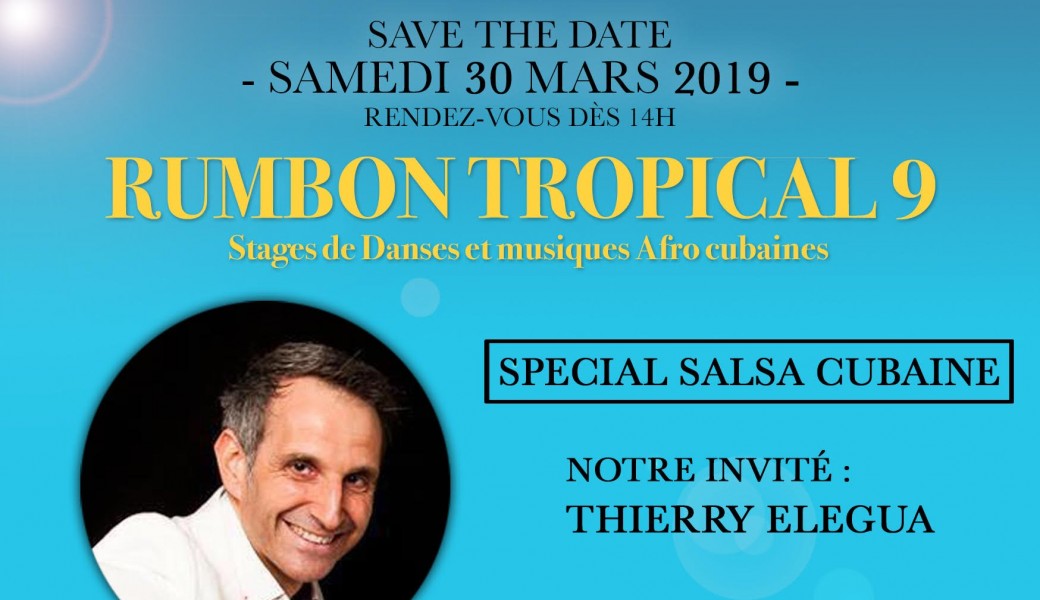 Stage Rumbon Tropical 9-Danses Afro Cubaines