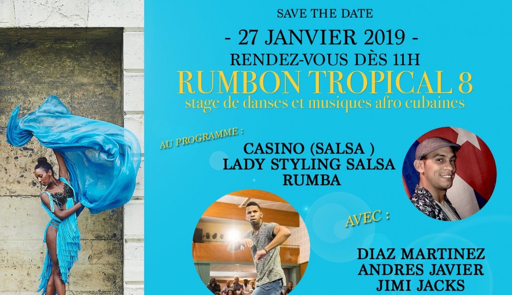 Stage Rumbon Tropical VIII - Danses Afro Cubaines by Tropik Lille